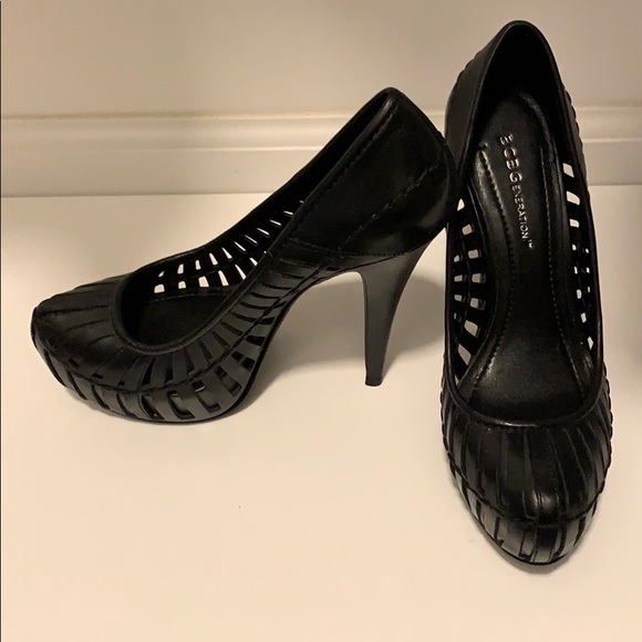 BcbgGeneration Gorgeous Cut Out Stiletto Heels - Picture 2 of 8